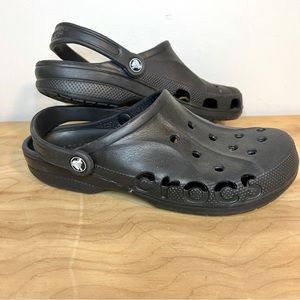 Crocs Cutout-logo Black Baya Clogs